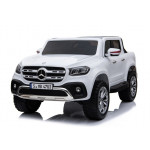 Elektrické autíčko Mercedes X-Class - LCD - nelakované - biele